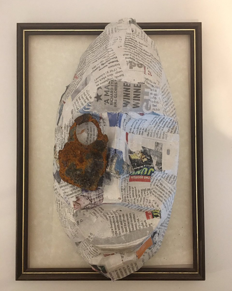 roz_moreton's tweet photo. ...new development in my mask | isolation | project developing into a new body of work, looking how as humans we imprint on this planet...
.
#self #selfportrait #mask #imprint #projectself #isolation #contemporaryart #emergingartist #contemporaryartist @_MarthaMay @Welsh_art https://t.co/r2tlqicHLc