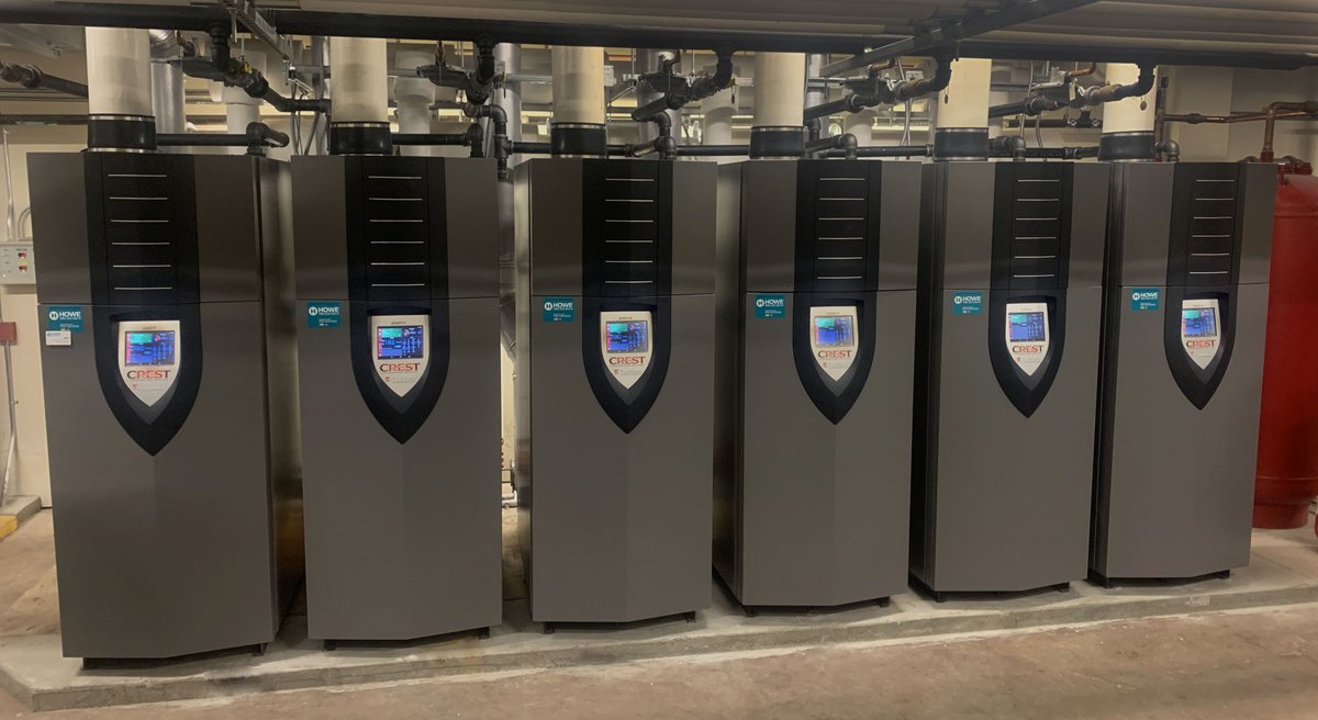 Howeinc's tweet photo. Howe completed a large boiler plant upgrade at a medical facility utilizing 6 Lochinvar Crest high efficiency boilers. With careful planning and implementation, we were able to complete the work without impacting the heating system during the project. #HoweCanHelp #Lochinvar https://t.co/FLe8nI9ONp