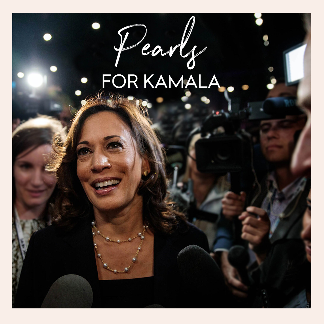 Women across the globe are pledging to wear pearls today to support the United States' first Black, South Asian and female Vice President as she takes her oath of office on Inauguration Day.

We need to come together as women not just to celebrate @kamalaharris, but ourselves.