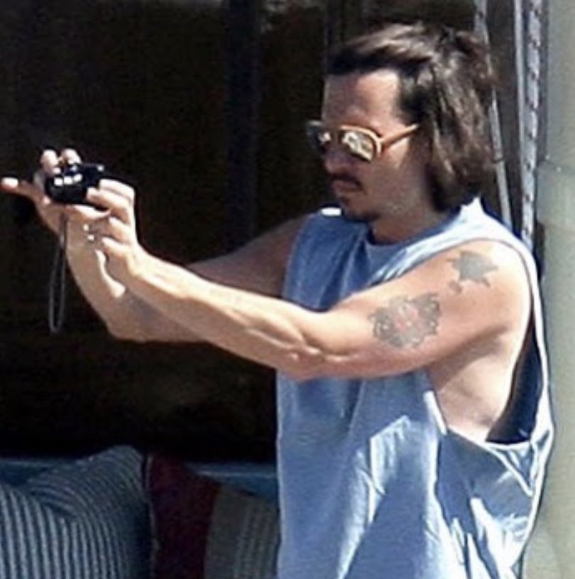 Johnny Depp as hamsters