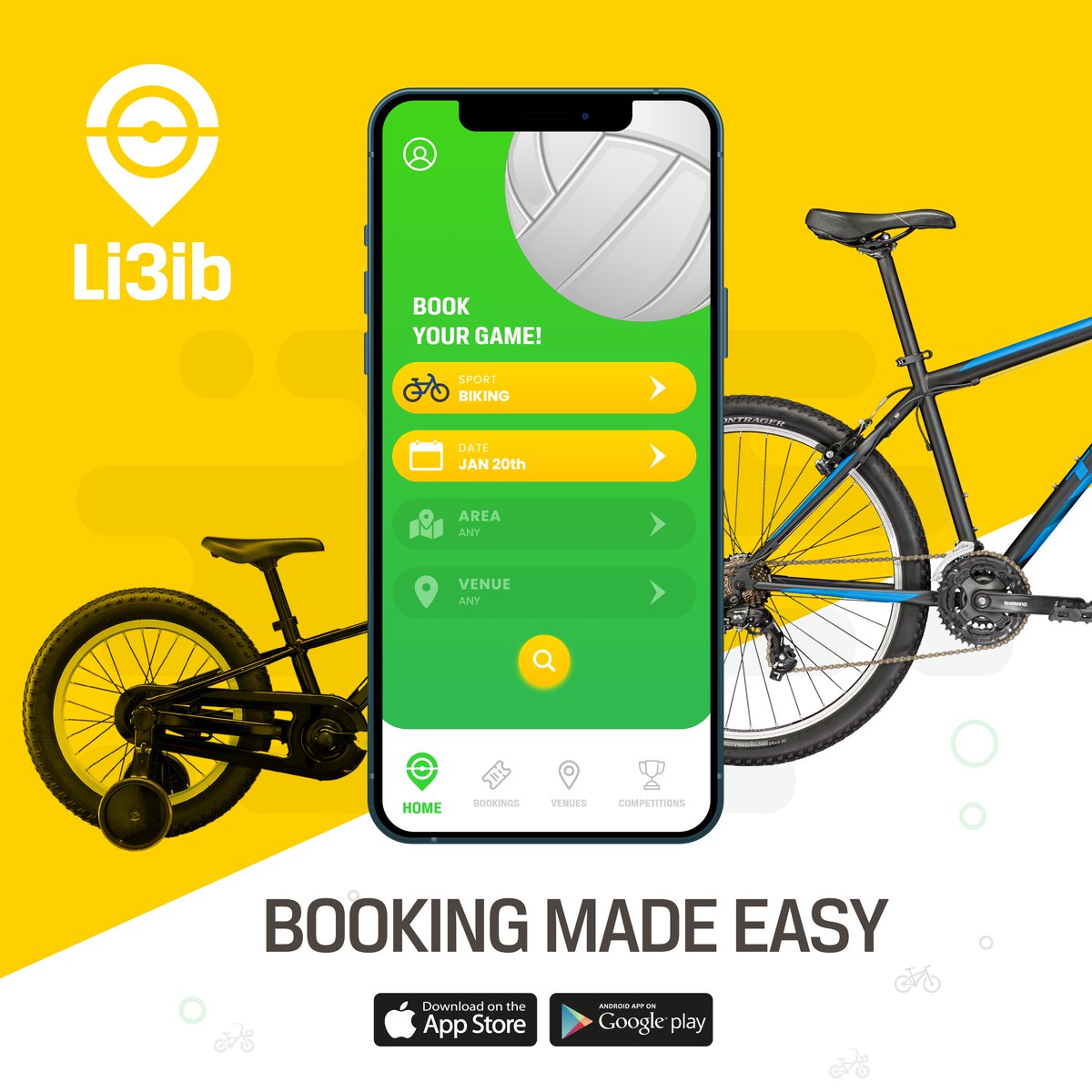 Li3ib's tweet photo. Biking made easy! 

Book high quality bikes and have them delivered straight to your house or the location of your choice and we'll pick them up the next day. 🚴‍♀️ https://t.co/0Xjk9ezsxG