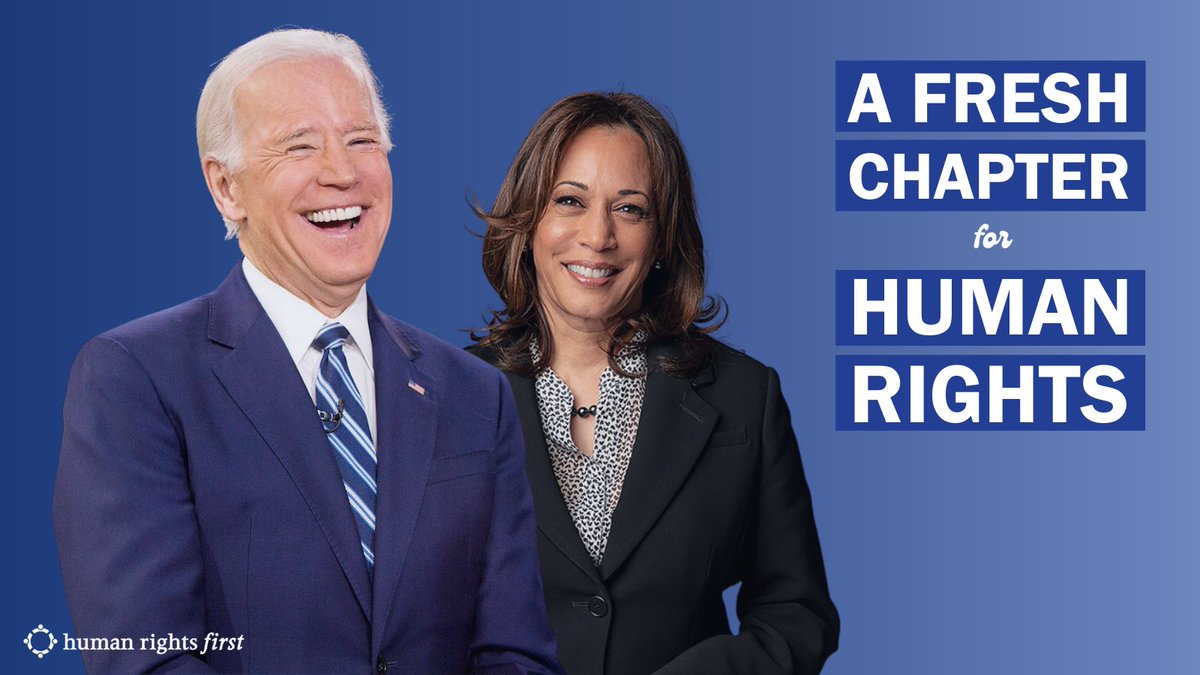 humanrights1st's tweet photo. We're ready for the next chapter.
#RestoreHumanRIghts #Inauguration #BidenHarris https://t.co/ZGlibaaGaO