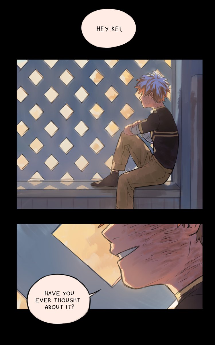 keiidakamya's tweet photo. Hey Kei ( Childhood Friends AU ) https://t.co/3VQib67hd1