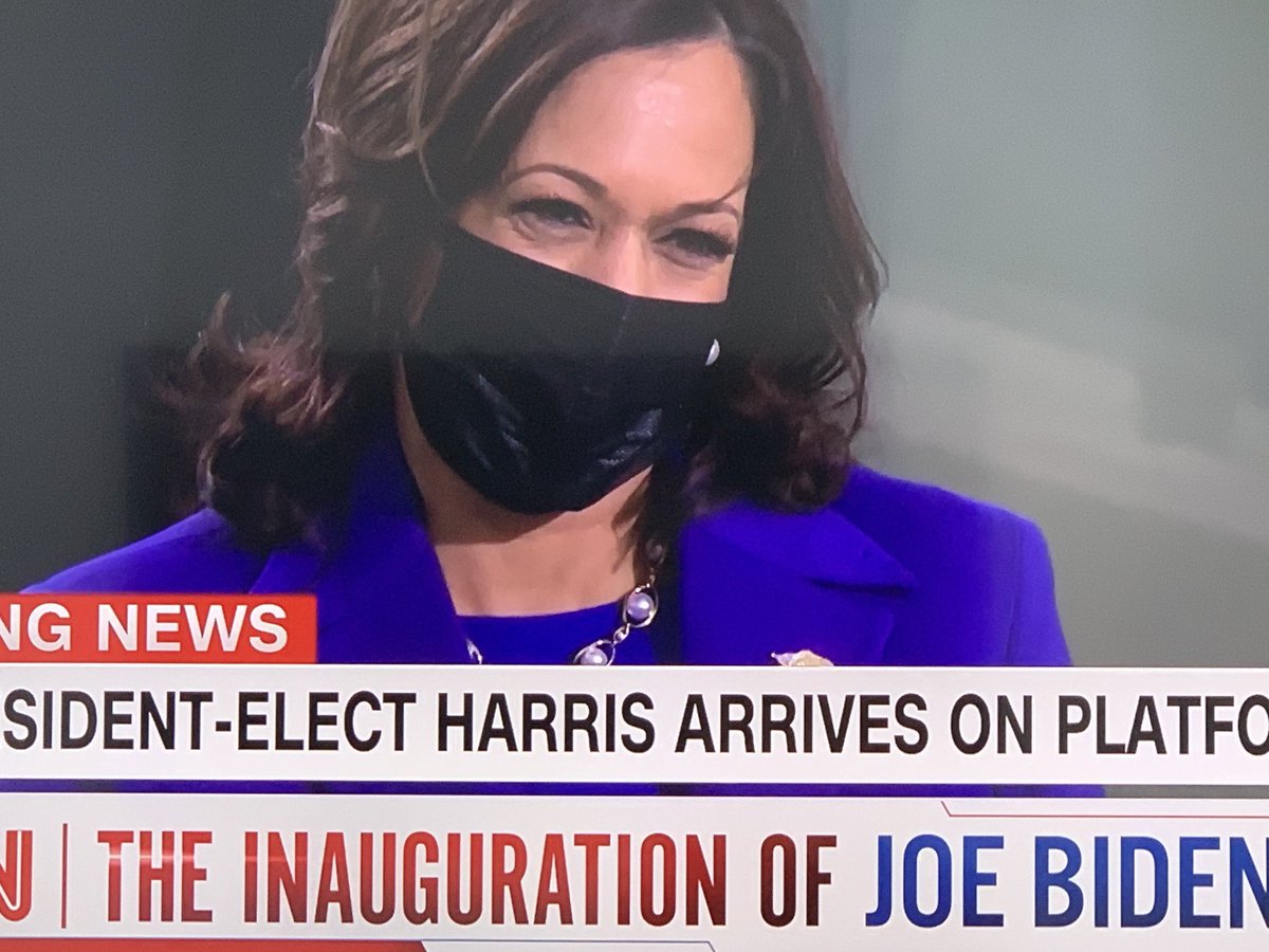 We’ve been witness to many defining moments in history in the very recent past. I am over the moon to watch one that brings good tears to my eyes. #InaugurationDay