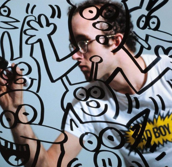 GalleryYield's tweet photo. #KeithHaring  was an American artist who was a major contributor to the New York Street Art and Pop Art movements during the mid-late 20th century alongside Richard Hambleton and Jean-Michel Basquiat.

#art #artistsontwitter #streetart #Banksy #yieldgallery https://t.co/QYCEzaDDZV