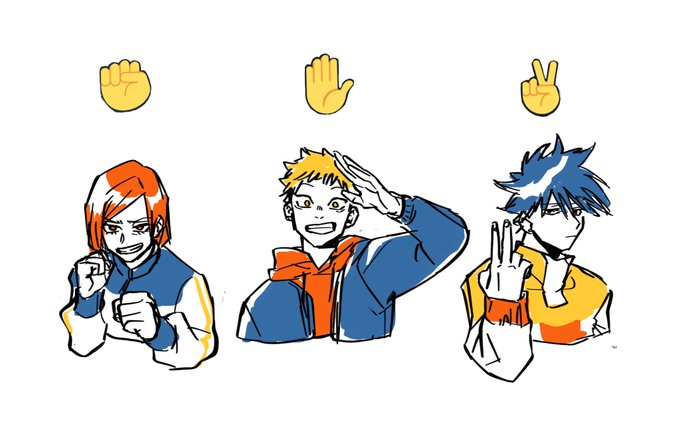 「two-finger salute」 illustration images(Latest｜RT&Fav:50)