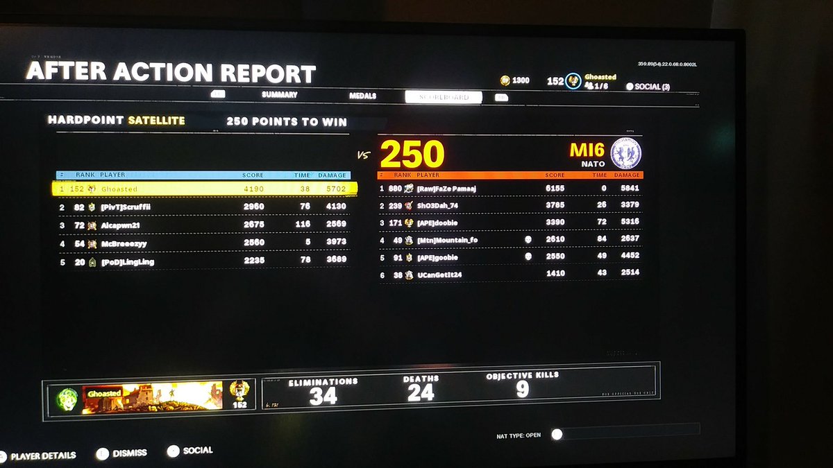 TheyCallMeBooch's tweet photo. @Pamaj feels good to get in your game tells me I got a pretty good sbmm rating https://t.co/kQuT09US5e