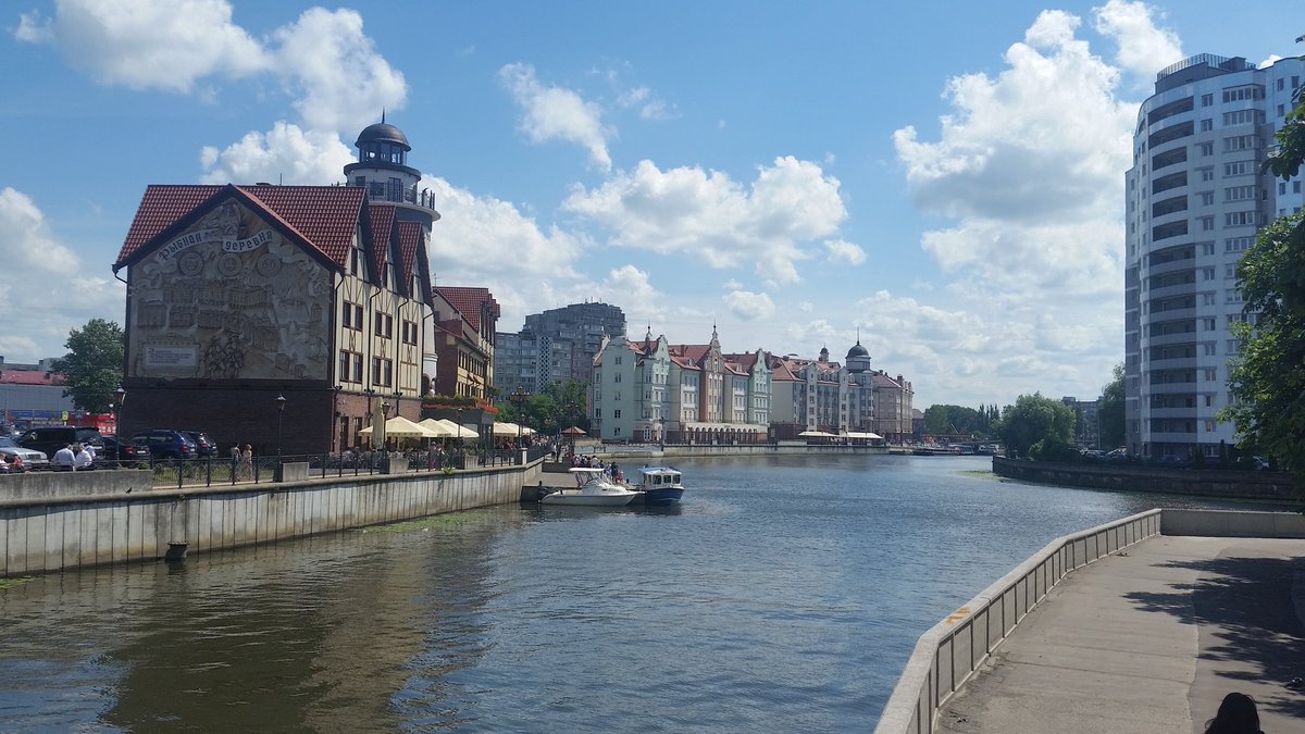 Kaliningrad was probably a good place to start, as everyone spoke Russian but the place felt like Germany. Still a hell of a culture shock. But after buying a Russian sim card (somehow) and downing a couple of takeaway beers in brown bags, we found the digs and got started.