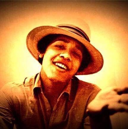 Seasatz60's tweet image. An image of a Young Obama has we hit refresh on our political screen. #InaugurationDay #BlueWave2020 #BidenHarrisInauguration