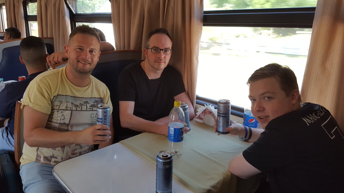 We bid our farewells to those two and set off on the train to some tiny border town before boarding the overnight train from Moscow to Kaliningrad. Absolutely no one knew what was going on, but somehow we met up with  @positive_ion4 and Villa Tony. The beer never tasted so good.