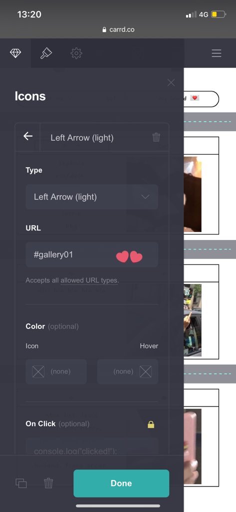 lovIouie's tweet photo. agora vamos fazer isso com os ícones das sections ok?! esse é o do “sobre você”. apaga esse URL que ja vem e escrever as hashtags 
primeira seta #gallery01 
segunda seta #section02 
(podem copiar e colar lá p n ter erro) https://t.co/yOd9esCJru