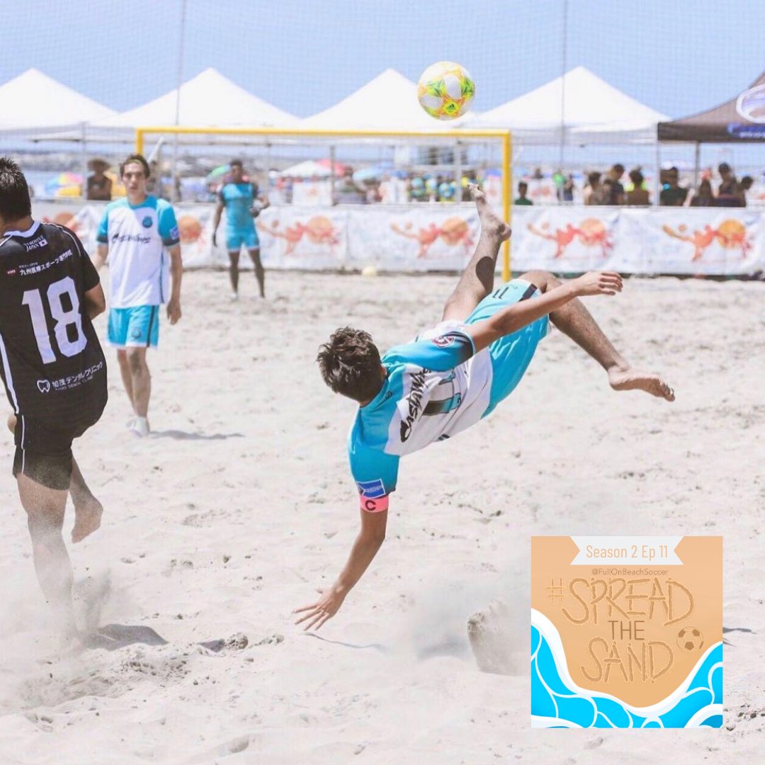BeachSoccer's tweet photo. Season 2 Episode 11 of the #SpreadTheSand Podcast πis live! Check out how this young player created his own beach soccer club and has continued to grow the organization into what it is today πβ½οΈ https://t.co/vCUPhJbHTo https://t.co/9KWK5k1Jcg
