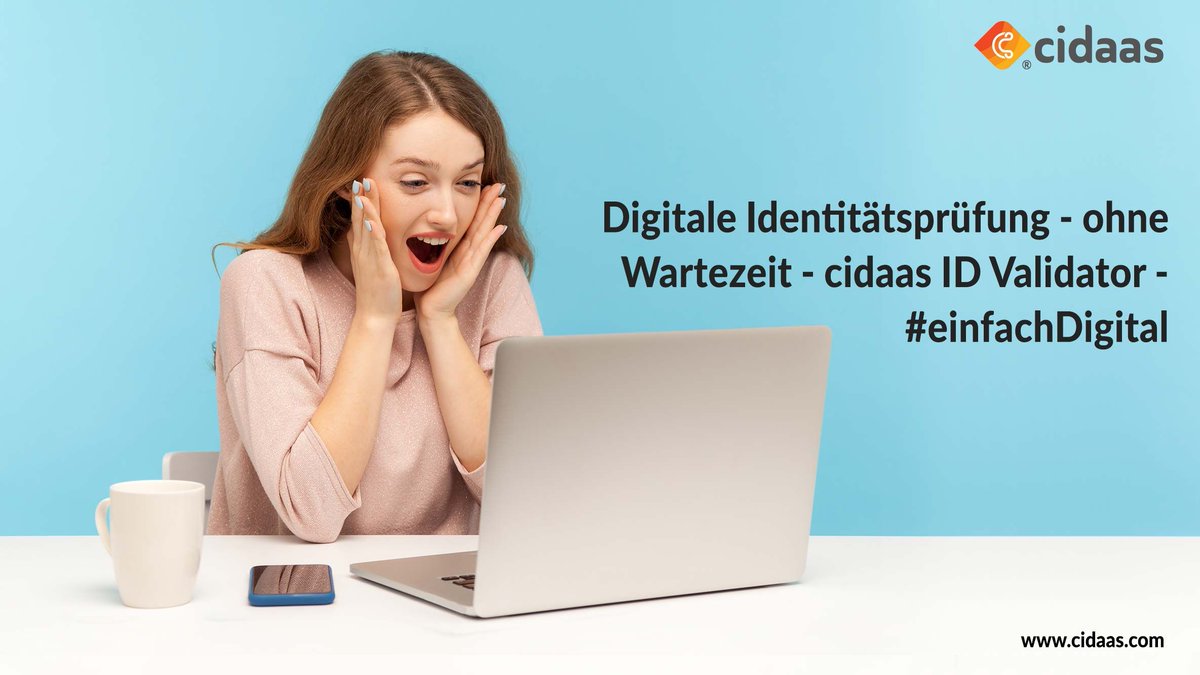 Wartezeiten von 20 Minuten bei einer digitalen Identitätsprüfung ❓❓❓ 

Nicht mit dem cidaas ID Validator - Digitale Identitätsprüfung ohne Wartezeit #einfachDigital ✅ ✅ ✅

#identityverification #digitalidentity #kyc #insuretech #digitalpayment #onboarding #knowyourcustomer
