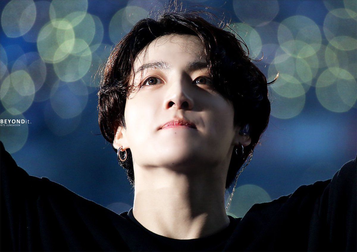 Jungkook's eyes when he's looking at armys: a soft thread
