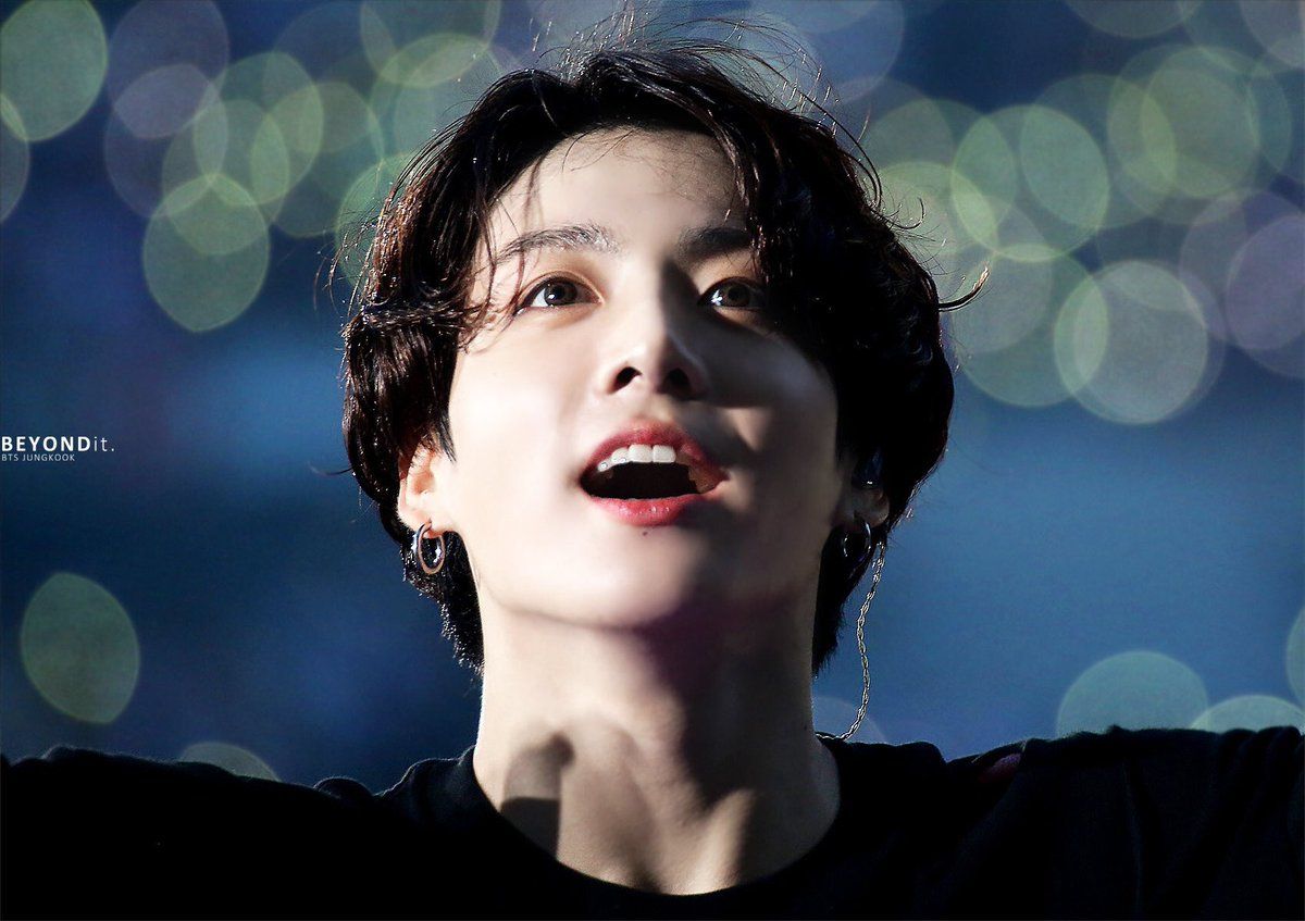 Jungkook's eyes when he's looking at armys: a soft thread