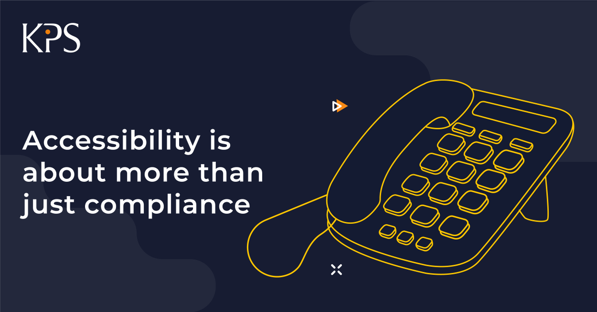 kpsukteam's tweet photo. With non-essential retail closed, online experience has never been so important. Our Director of CX Consulting, @branwellm takes a close look at web accessibility and how it is about more than just compliance, it’s critical to CX.

https://t.co/RcLi4mVhSn
#thenewworldofdigital https://t.co/IjV6KiqBBo