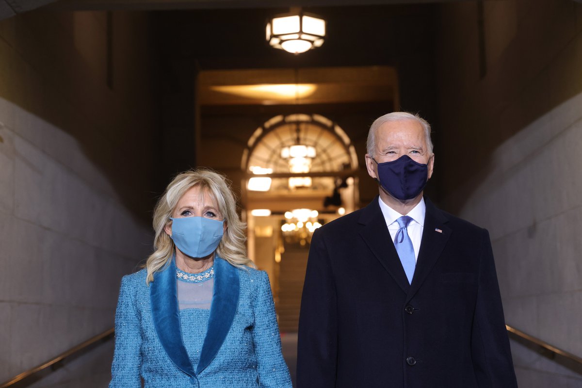 President Joe Biden and First Lady Dr. Jill Biden 💙