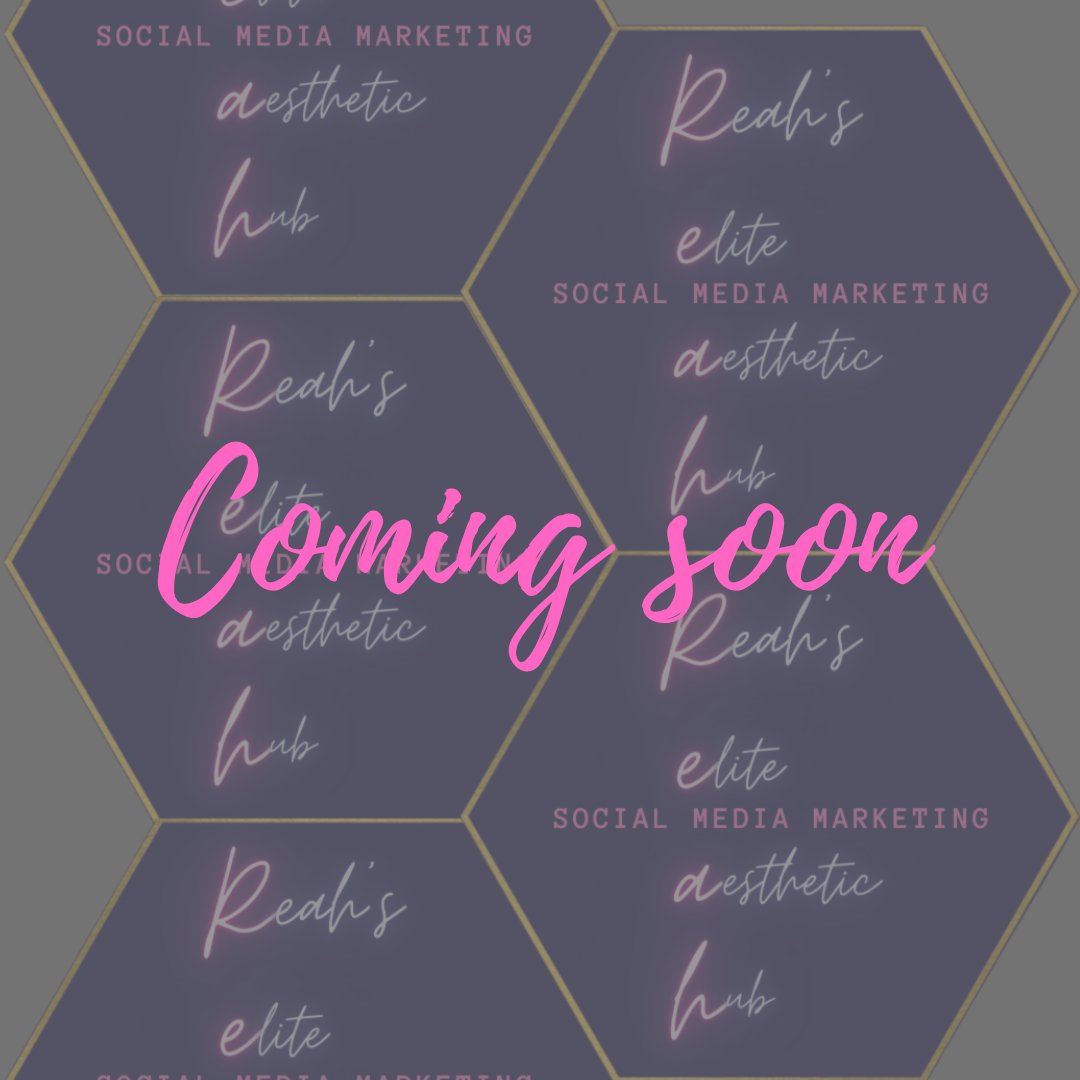 ReahSubron's tweet photo. COMING SOON! I'm Reah and I aim to help small businesses grow their online platform through using various social media techniques/content creation. Follow for updates! :) https://t.co/ngtLg5rZQ9