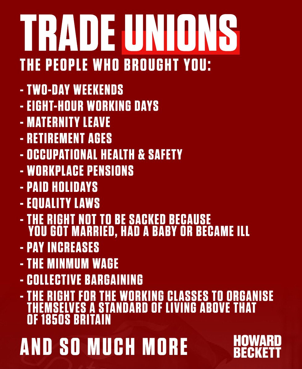 What have Trade Unions ever done for us?
