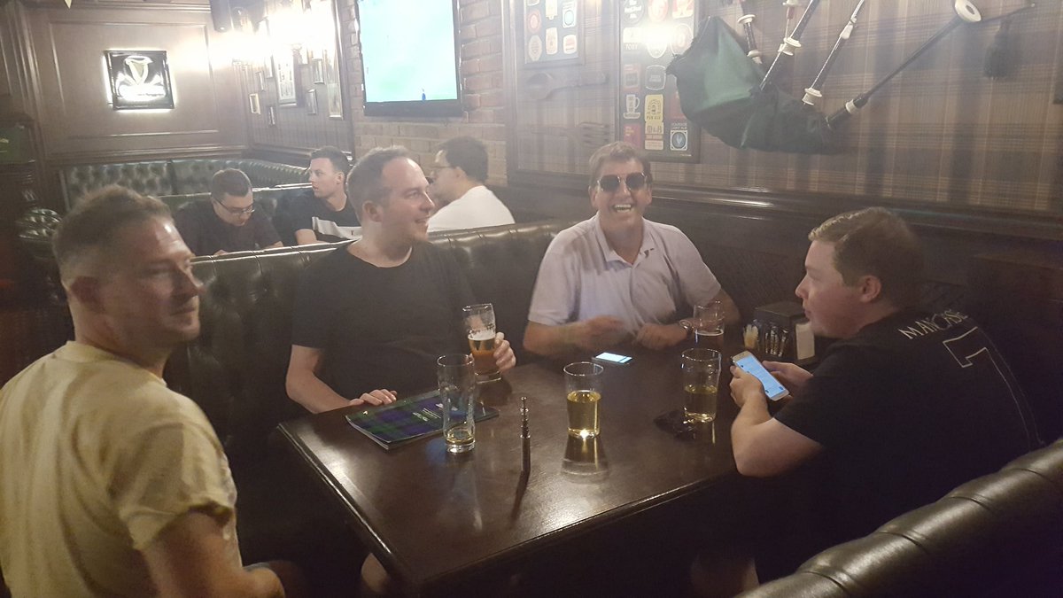 It was quite a stressful start, but despite the obvious cultural differences, the majority of the locals were exceedingly friendly, and not what I expected. Anyway, a good drink was required. After a marshrutka (never again) into town, we all met up with  @OHaraChrisO in town.