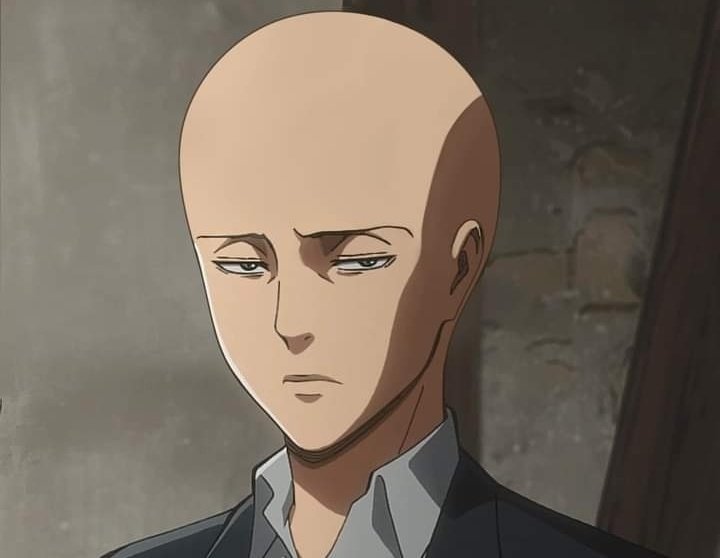 Personagens de anime carecas on X: levi careca.  /  X