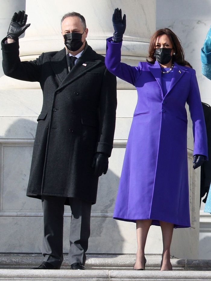 Inaugural outfits as gemstones: a threadMVP Kamala Harris as Tanzanite