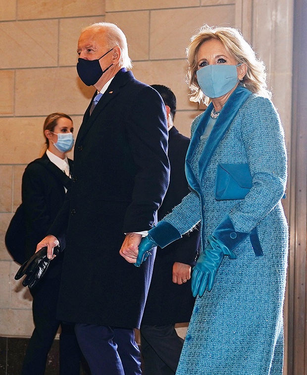 FLOTUS Dr. Jill Biden as Aquamarine (a variety of Beryl)