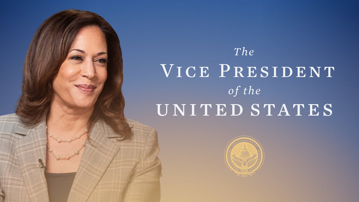 .<a href="/KamalaHarris/">Kamala Harris</a> is the Vice President of the United States.
#InaugurationDay