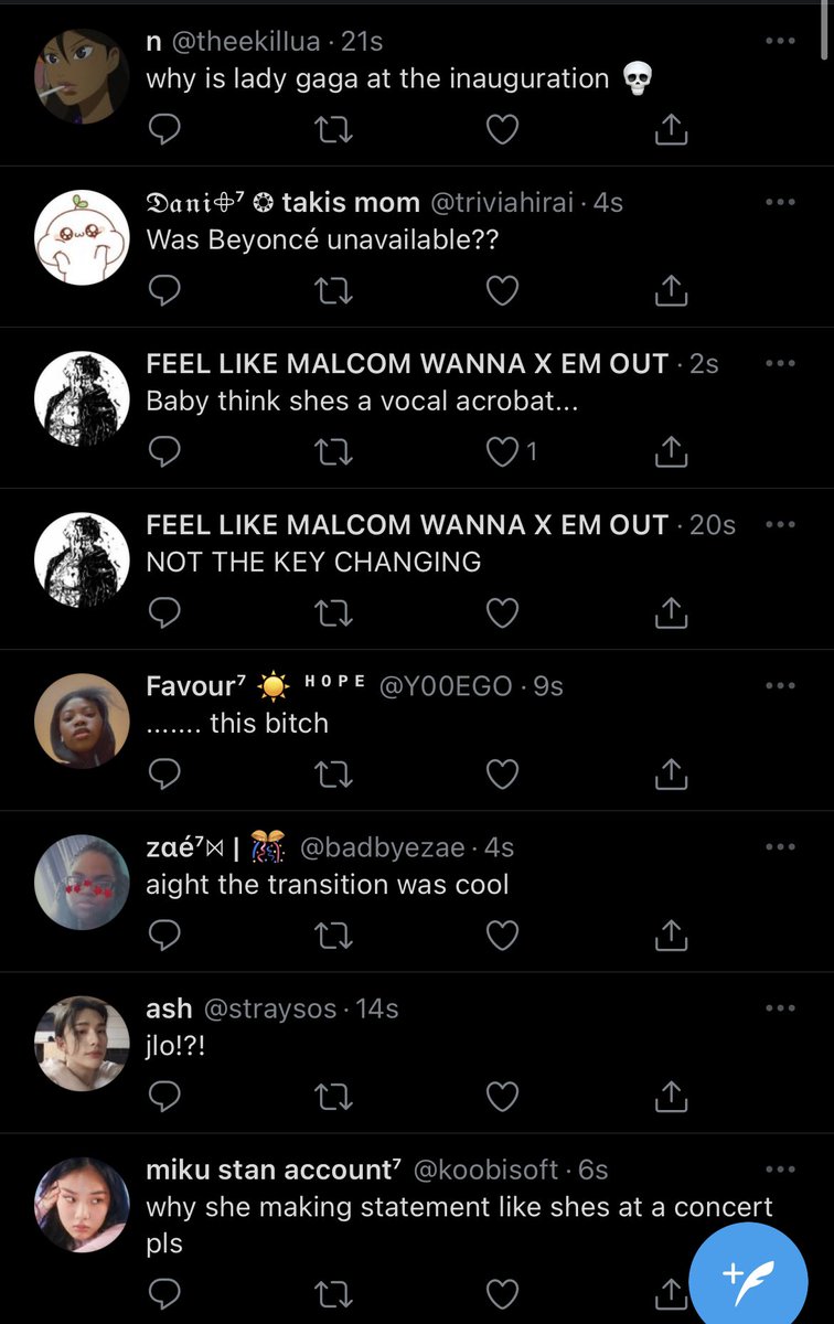 i thought y’all were watching an awards show byeeee