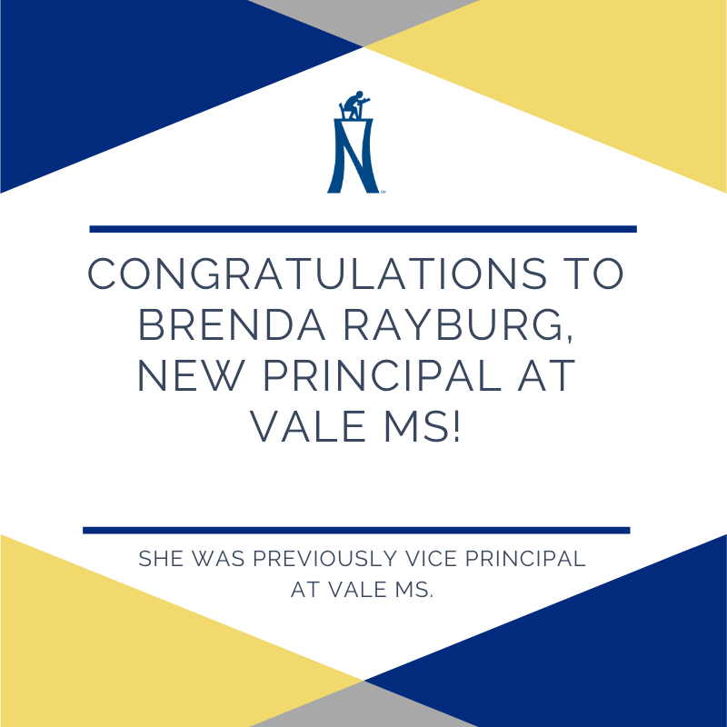 Northside ISD (@nisd) on Twitter photo Congrats to the new principal at <a href="/NISDVale/">Vale Middle School</a>. She was appointed at last night's Board Meeting! #NISDBackTogetherBetter Congrats to the new principal at <a href="/NISDVale/">Vale Middle School</a>. She was appointed at last night's Board Meeting! #NISDBackTogetherBetter