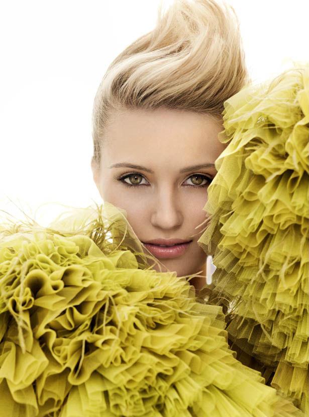 —Katie Mcgrath and Dianna Agron as each other; a thread