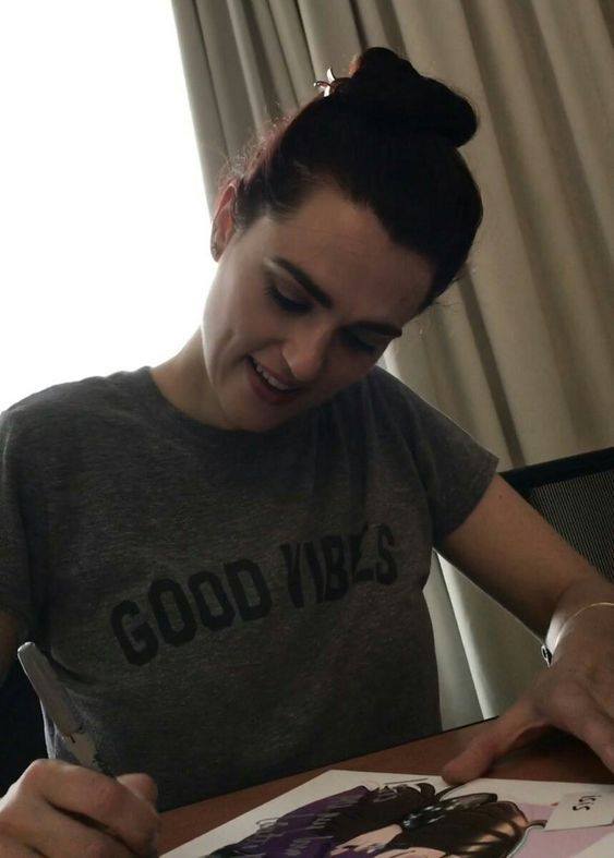 —Katie Mcgrath and Dianna Agron as each other; a thread