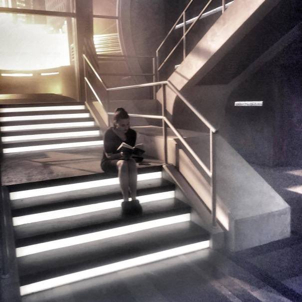 —Katie Mcgrath and Dianna Agron as each other; a thread