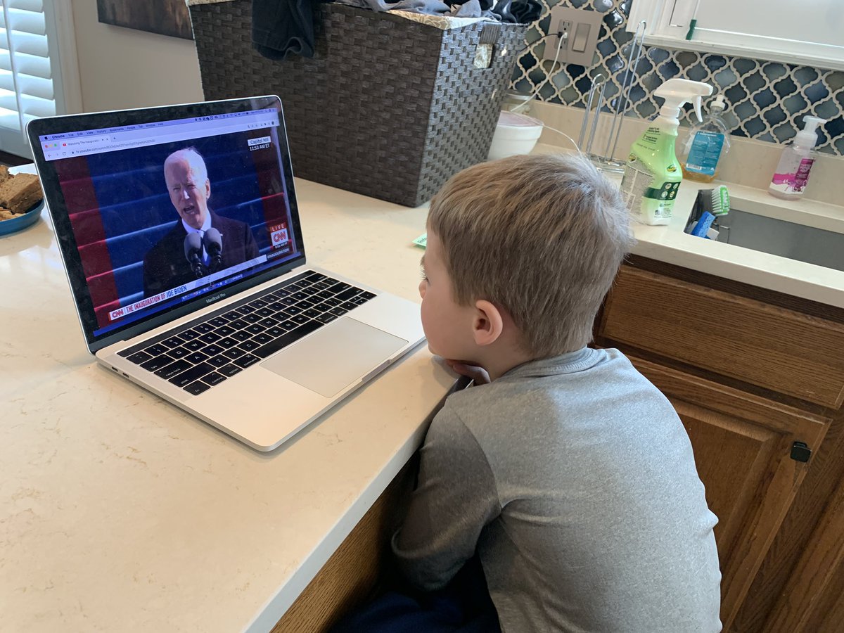 I’d like to say he’s really digesting all this, but when <a href="/JoeBiden/">Joe Biden</a> said optimism, he said, “Did he just say optimus prime?”