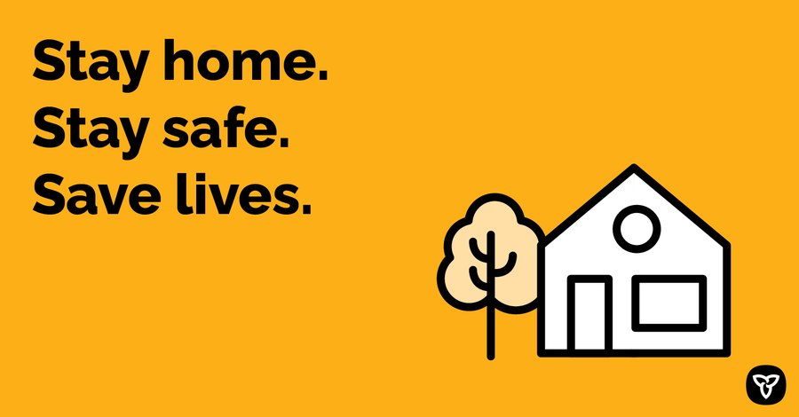 We are asking everyone to comply with the Provincial Stay-at-Home Order for the well-being of our community and to ensure the capacity of our health care system. Check back with us and our community partners for regular updates. More info: bit.ly/35FGcdM
