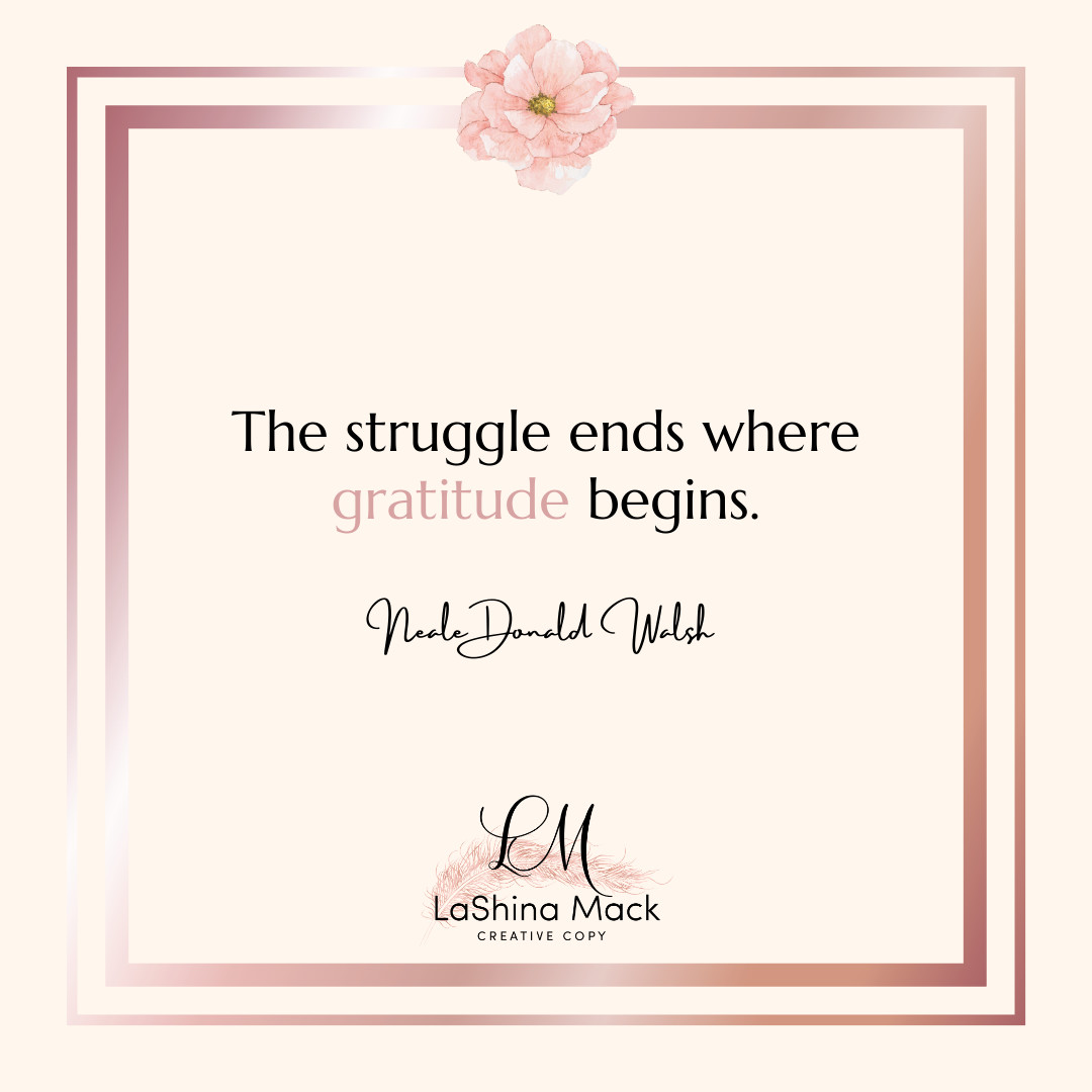 Be grateful not only for your destination, but also your journey. #gratitude #purpose #HerSuccess #Solopreneur #womenwhohustle #girlboss #thankful #abundance #lashinamack