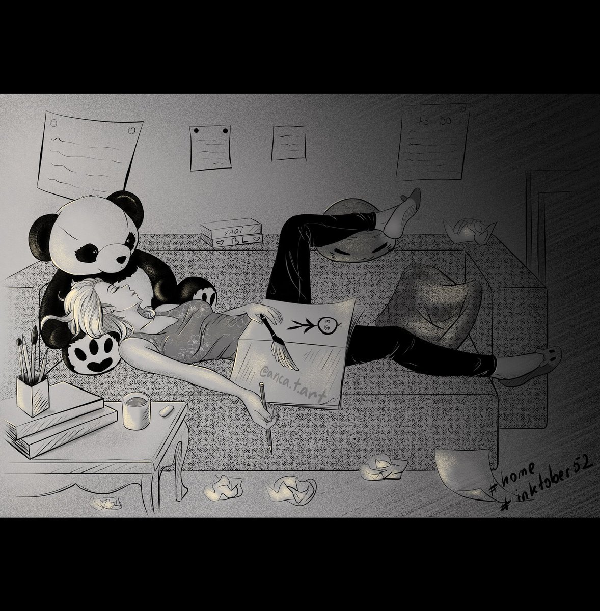 ancatomaudr's tweet photo. 🖌#home #inktober52 #artist
#CLIPSTUDIOPAINT #digitalart #wacom #manga #art https://t.co/fRoWMv8YeJ