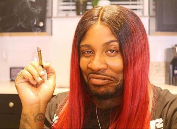 KohkoBoo's tweet photo. Michelle's stylist sitting at home after doing God's work and seeing Laid trending. https://t.co/oalTue856t