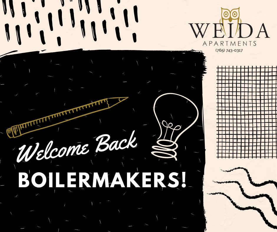 WeidaApts's tweet photo. Class is in session! We hope you had a refreshing break and are ready to kick the semester off strong! https://t.co/7LKn5LxzXI