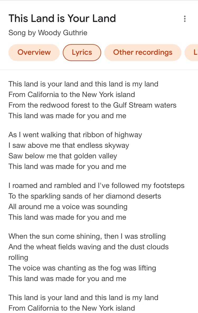 Unionflag2012's tweet photo. @tedcruz @JLo This Land is your Land . #Woody 
#JRBjr inauguration 🇺🇸. 
There’s some thing in my eye 
#Hope #Change 
@WoodyGuthrie #Springsteen 
@springsteen #AllAmericans https://t.co/x0GrW15vMf