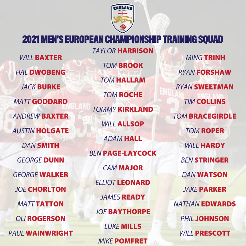 englacrosse's tweet photo. Congratulations to everyone who has been selected for the England senior men’s training squad for the upcoming 2021 European Championship! 👏
⬇️⬇️⬇️
#EnglandLacrosse #TrainingSquad