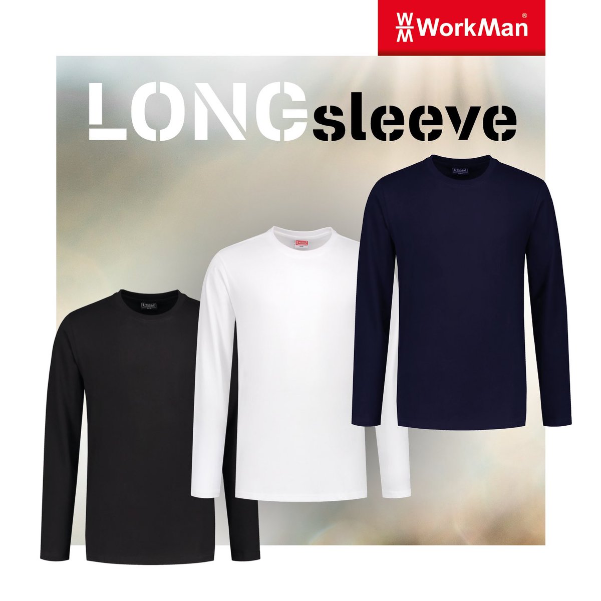 Workmanworkwear's tweet photo. The quality you are used to, but with long sleeves!

For more info about the our T-shirts, visit https://t.co/S1lxYFWaXb or send an e-mail to info@workman.nl #longsleeves #workman #workwear https://t.co/0XoCfo5zpu