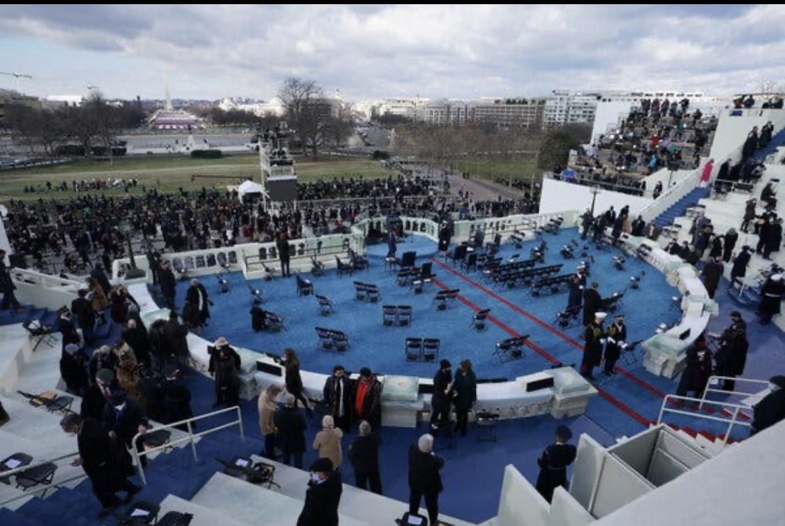 It was never about COVID or civil unrest. Truth is, Biden simply could not generate an inauguration crowd and the optics would have been devastating.