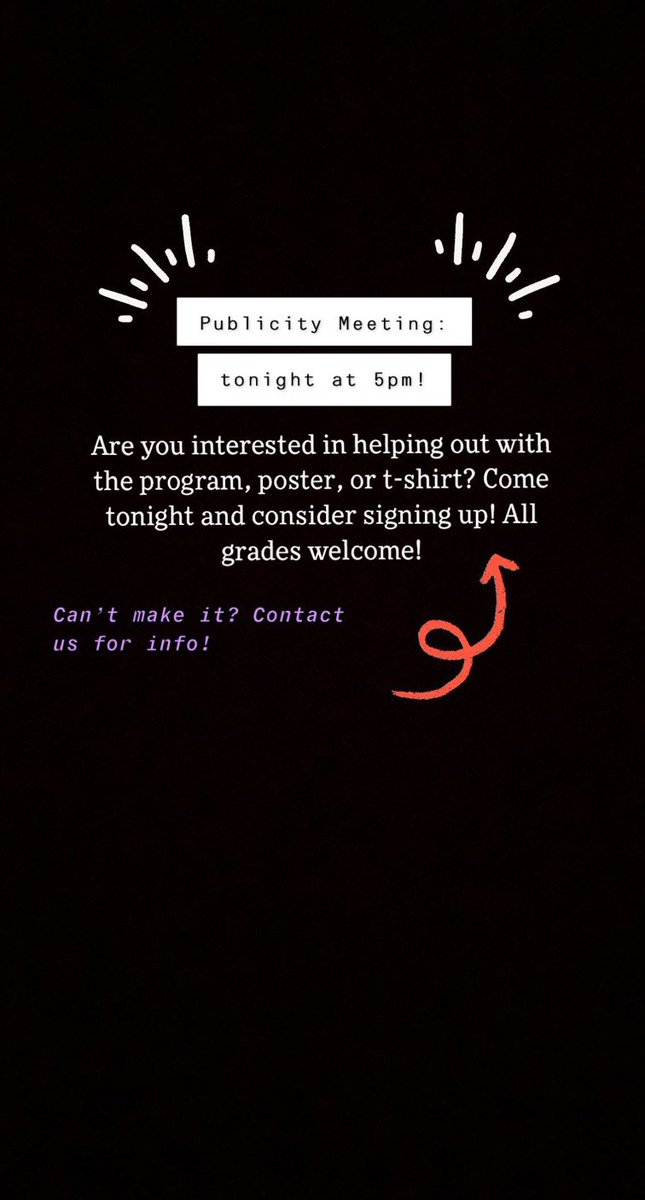 READ THIS!!! LET US KNOW IF YOU ARE INTERESTED AND COULDNT MAKE IT!