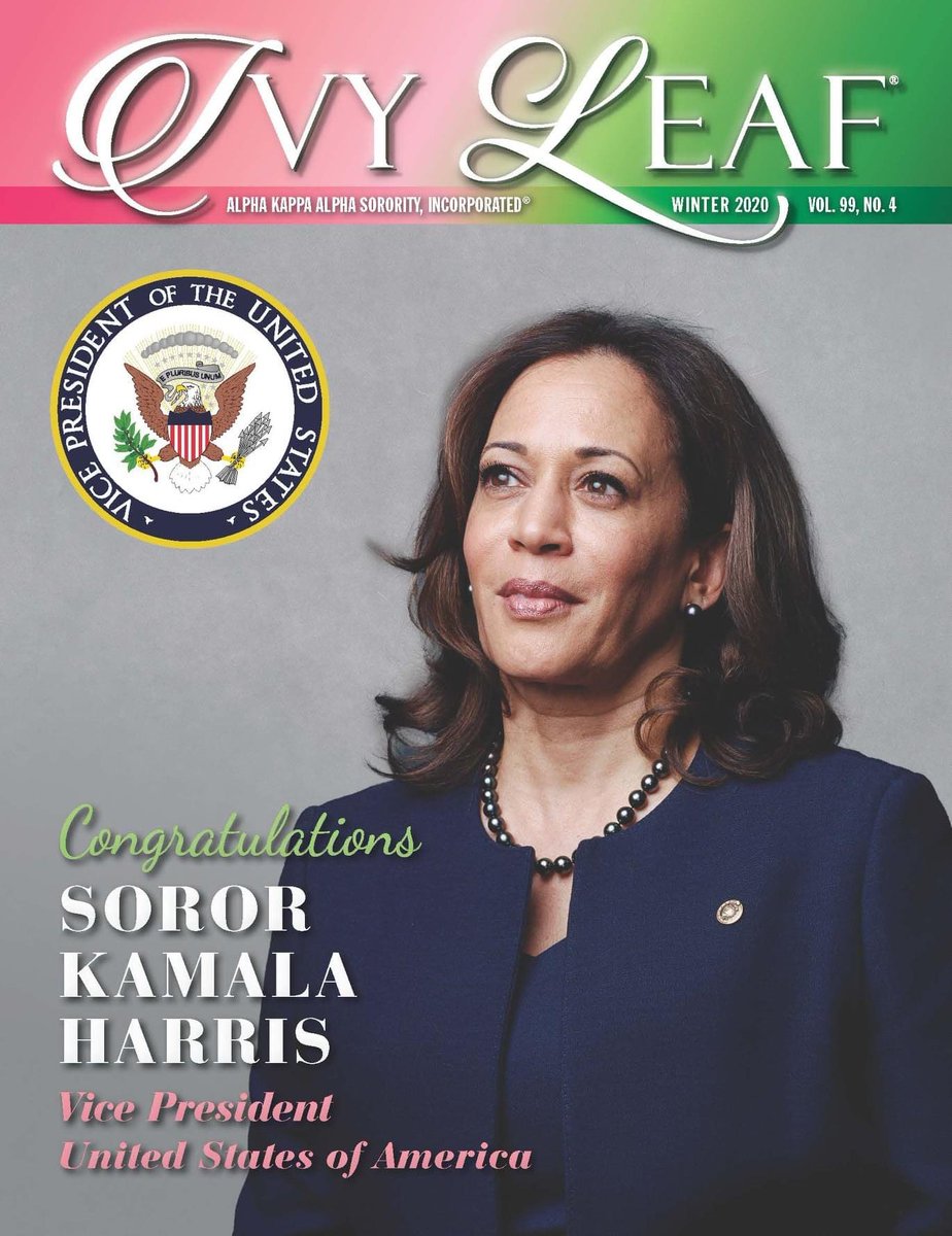 We call her sister. The world calls her Madam Vice President. We salute Kamala Harris, the embodiment of our Founders’ dreams and greatest ambitions. #AKA1908 #AKAGreatLakes #ServingFor60 #DiamondAndPearlfectService