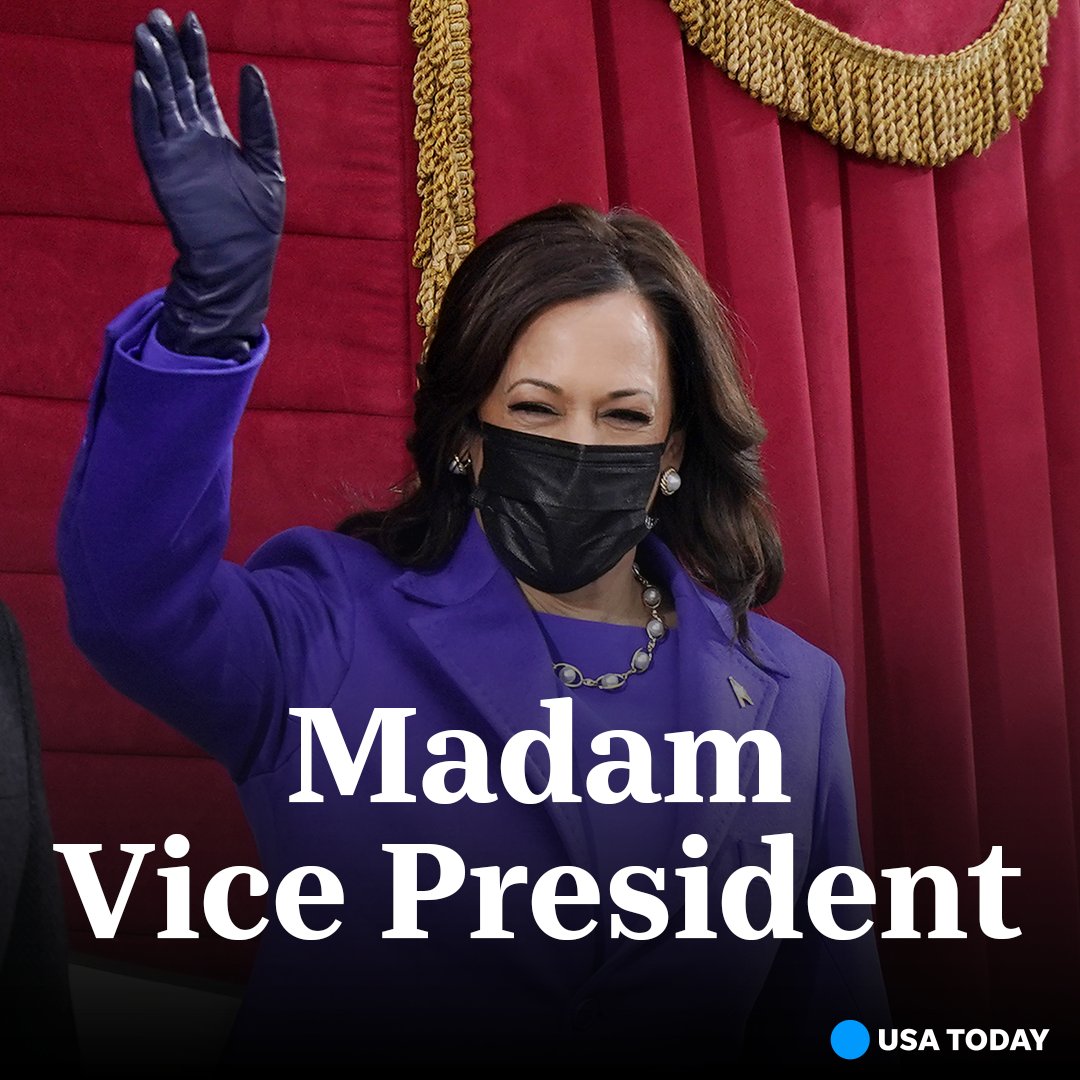 Madam Vice President: Kamala Harris historically sworn in as the first woman, first Black person and first South Asian person in the job