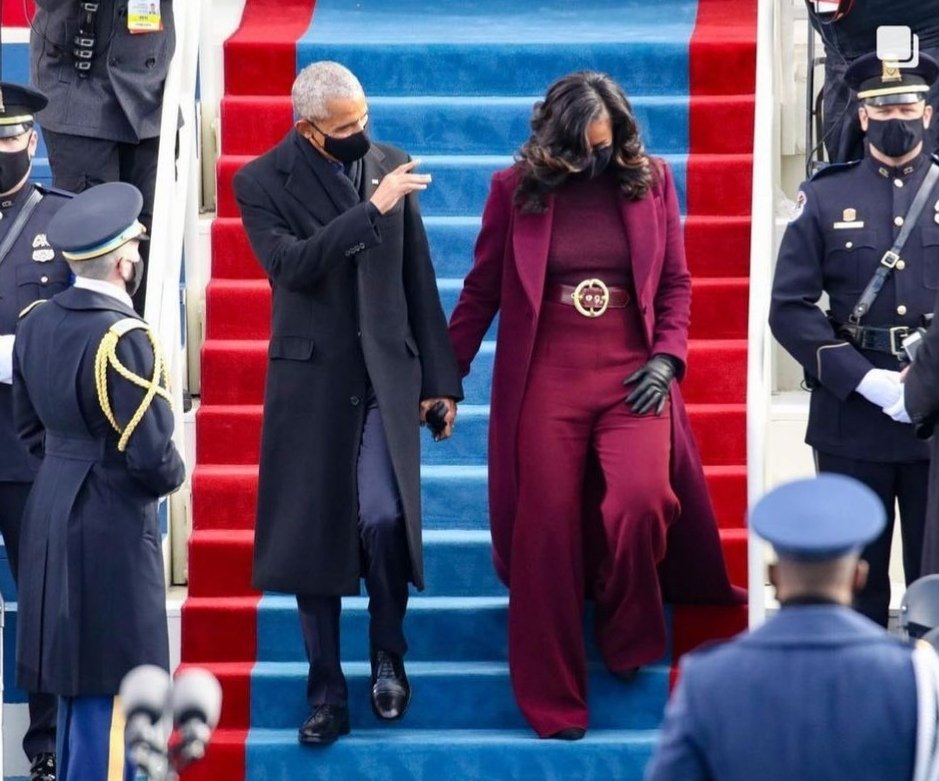 dr3skvll's tweet image. The amount of #drip in this Pic is off the chart. #Number44 #TheObamas
📸: @Complex