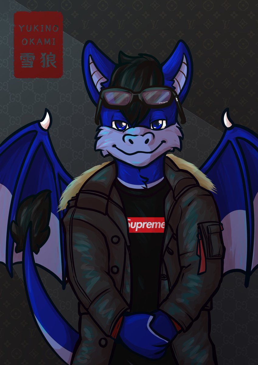 YukinoOkami's tweet photo. It ain't about the money, it about the swagger.😎 #drip
(Character belongs to Karishad)
.
.
.
.
.
.
.
.
.
#furry #chave #chavoso #furryfandom #meme #dripmeme #commission #commissionart #furryart #furryartist #swag #supreme #oakley #outfit https://t.co/k8Xdyd27l3