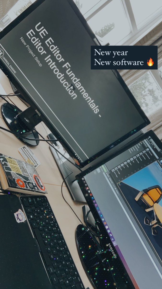 Going to reveal few new projects soon, meanwhile learning #UE4 and having fun 😄