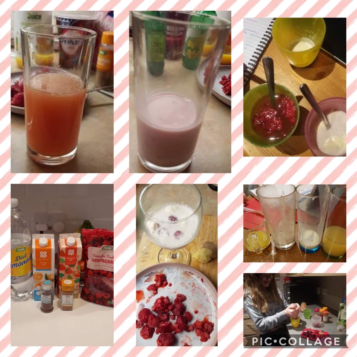 This weeks virtual session was all about trying out different ingredients and combinations to create a tasty drink. #Mixology.  <a href="/GuidingDerbys/">Girlguiding Derbyshire</a>